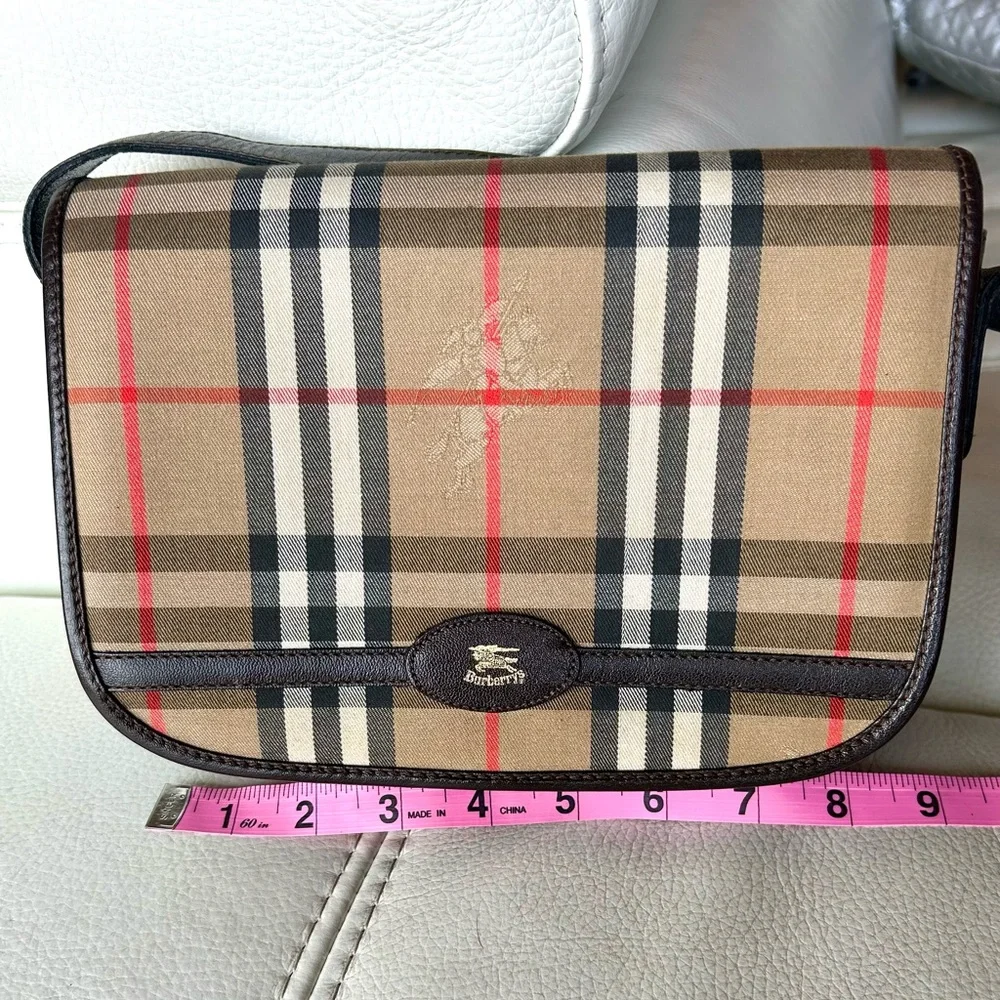 Burberry Nova Check Crossbody Vintage Bag - Picture 12 of 15
